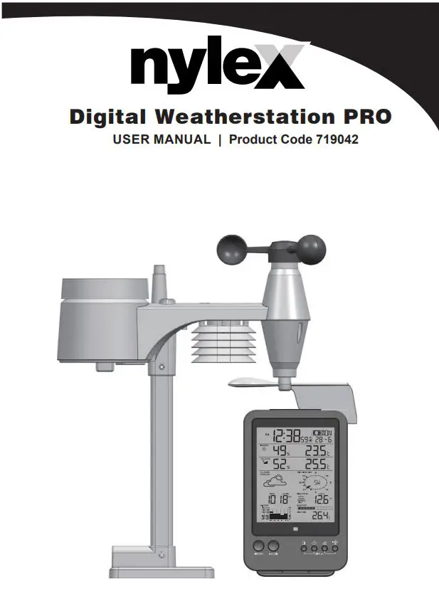 nylex Digital Weatherstation PRO User Manual