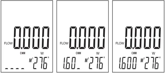 PCE HWA 30 Anemometer - Area specification for volume flow measurement