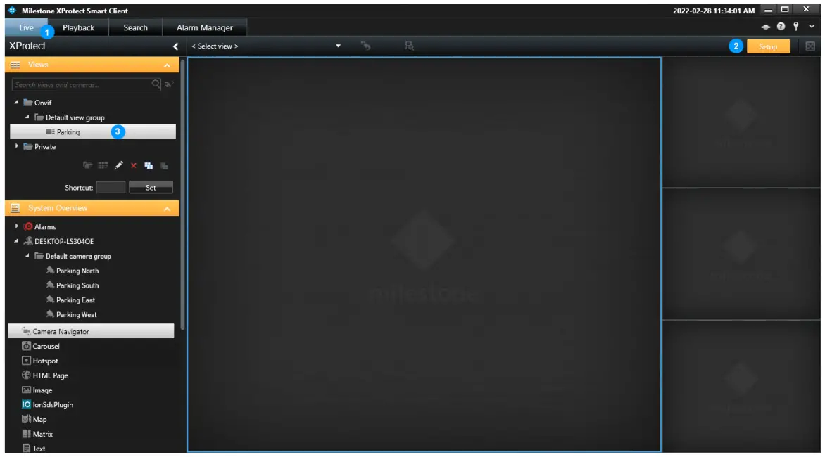 Configuring Secure Display Station Views