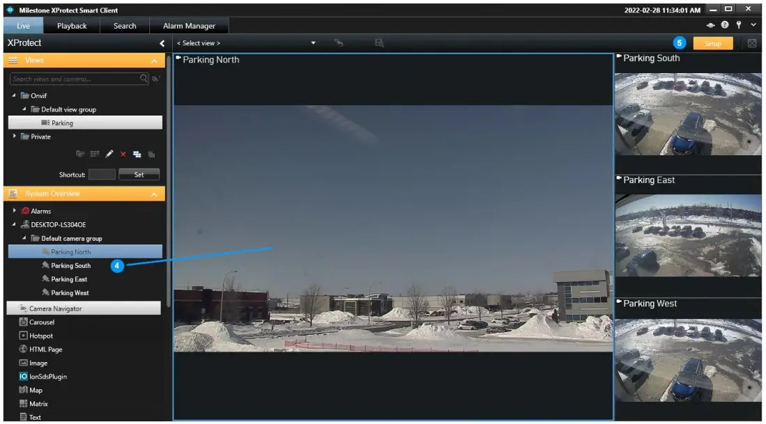 Configuring Secure Display Station Views