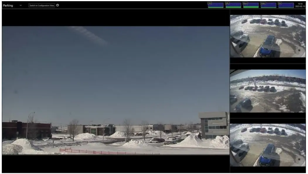 Viewing the Secure Display Station Video Output
