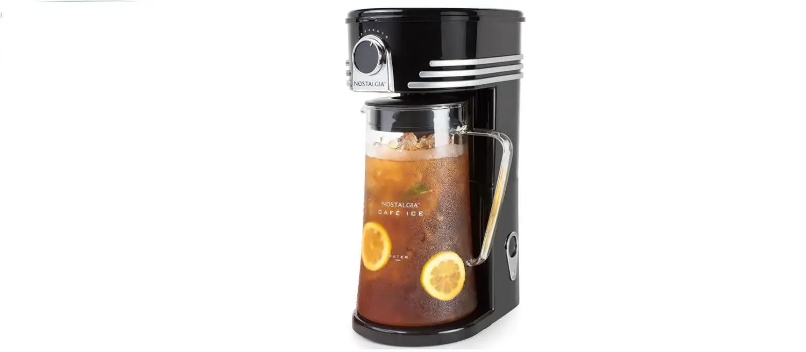 Nostalgia Ncit3plsbk Iced Coffee And Tea Brewing System Instruction Manual