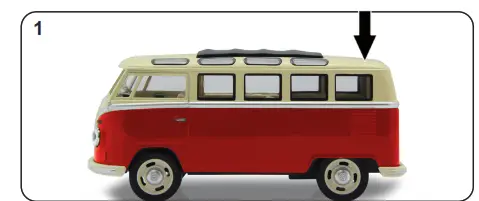 JAMARA 405145 VW T1 Bus - Fig