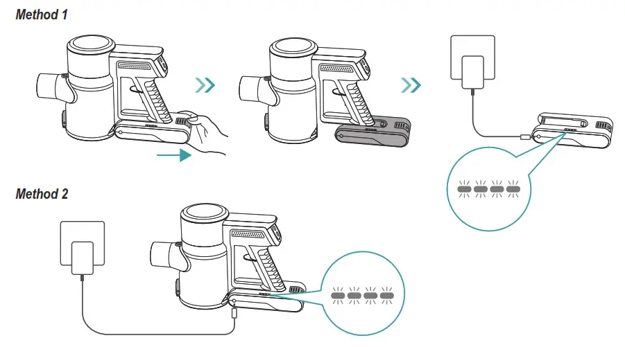 SEAMOY Cordless Vacuum Cleaner S7 -CHARGING