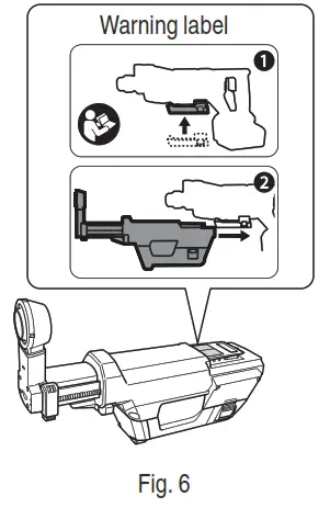 metabo ISA 18 LTX 24 Dust Extractor - fig 12
