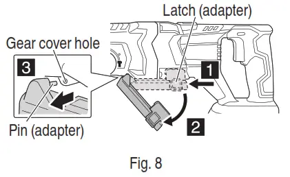 metabo ISA 18 LTX 24 Dust Extractor - fig 14
