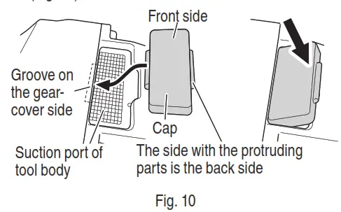 metabo ISA 18 LTX 24 Dust Extractor - fig 17