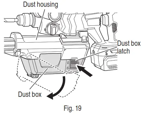metabo ISA 18 LTX 24 Dust Extractor - fig 25