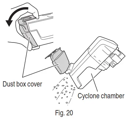 metabo ISA 18 LTX 24 Dust Extractor - fig 26