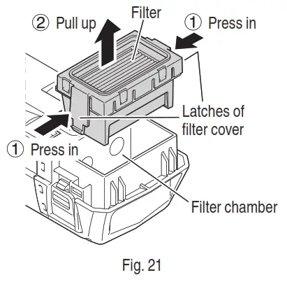 metabo ISA 18 LTX 24 Dust Extractor - fig 27