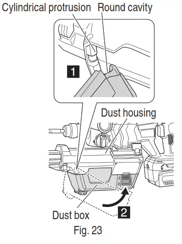 metabo ISA 18 LTX 24 Dust Extractor - fig 29