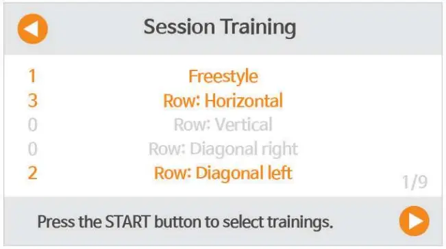 neofect PB Smart Pegboard 5. Session Training 1
