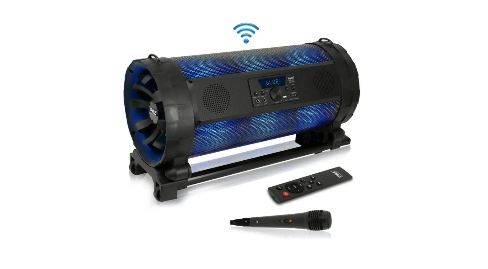Pyle Portable Bluetooth Boombox Stereo System - 600 W Digital Outdoor Wireless Loud Speaker-complete Features/instruction Guide