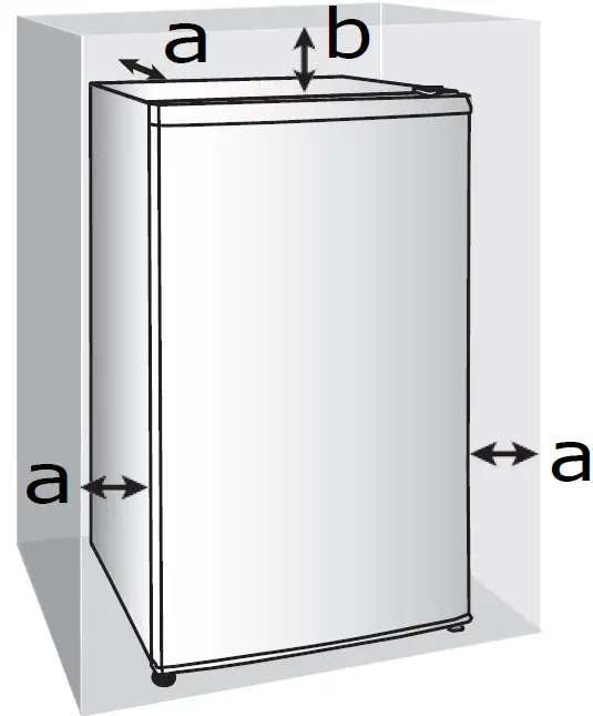 Midea MRM33S4AWWC Mini Compact Refrigerator LOGO
