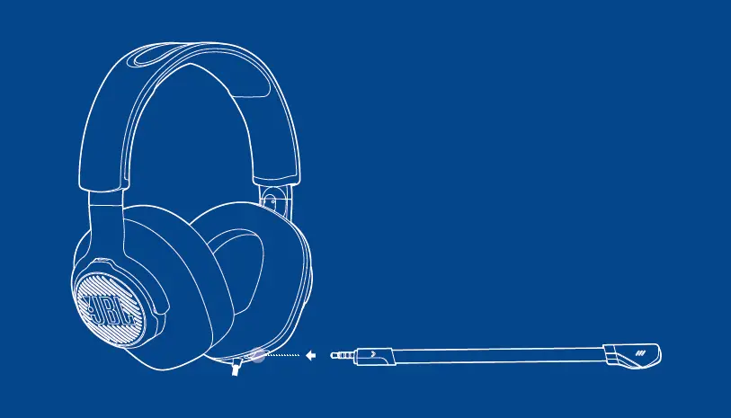 JBL 100P Console Wired Gaming Headset FIG 4