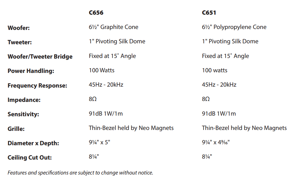 PROFICIENT-Protege-C841-Ceiling-LCR-Speakers-6