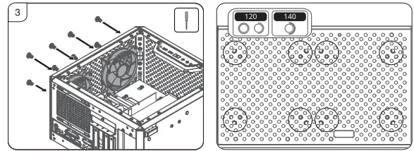 COOLLER MASTER Q300L MASTERBOX Mini Tower PC Case - Fig 13