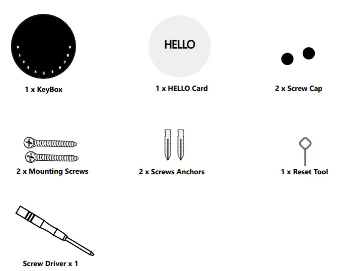 OMCONNECT K12 Smart Key Lock Box - figure 1
