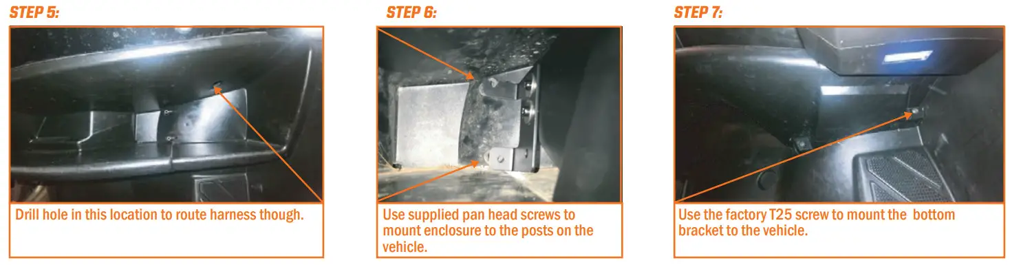 MEMPHIS AUDIO RNGR65FE Polaris Ranger OEM Direct Fit Front Speaker Enclosures - Figure 2