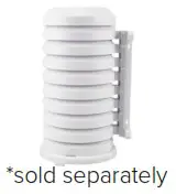 LA CROSSE TECHNOLOGY 327 1417V3 Color Wind Speed Weather Station - SENSOR WEATHER SHIELD