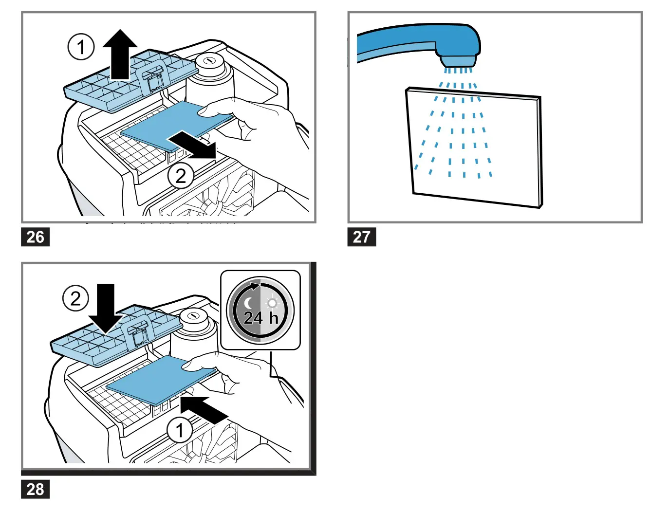 BOSCH BGL6 Bagged Vacuum Cleaner - figure 26-28