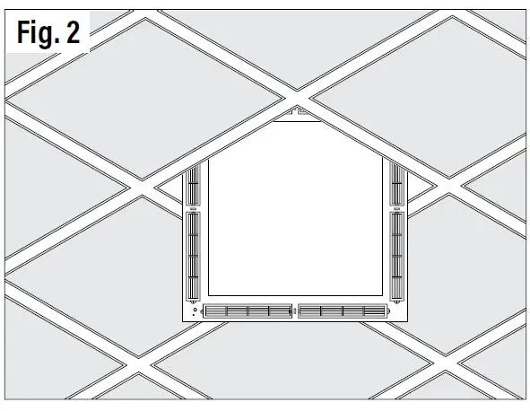NOVALUX 55525 50W 2x2 LED Nanotech Troffer fig 2