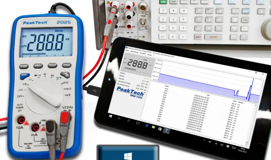 Peaktech 2025 A 6000 Counts Digital Multimeter Datasheet Peaktech 2025 A 6000 Counts Digital Multimeter Datasheet