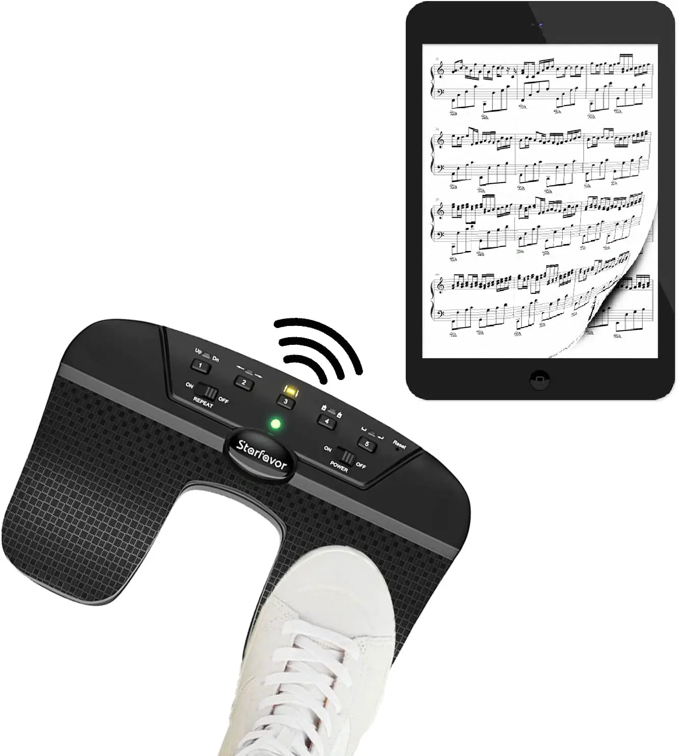 STARFAVOR SPEEDY Wireless Page Turner PRODUCT-IMG