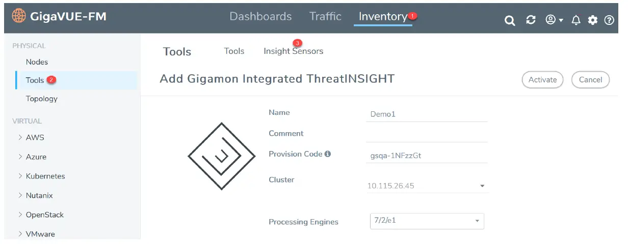 Gigamon GigaVUE HC Series ThreatINSIGHT Sensor fig 2