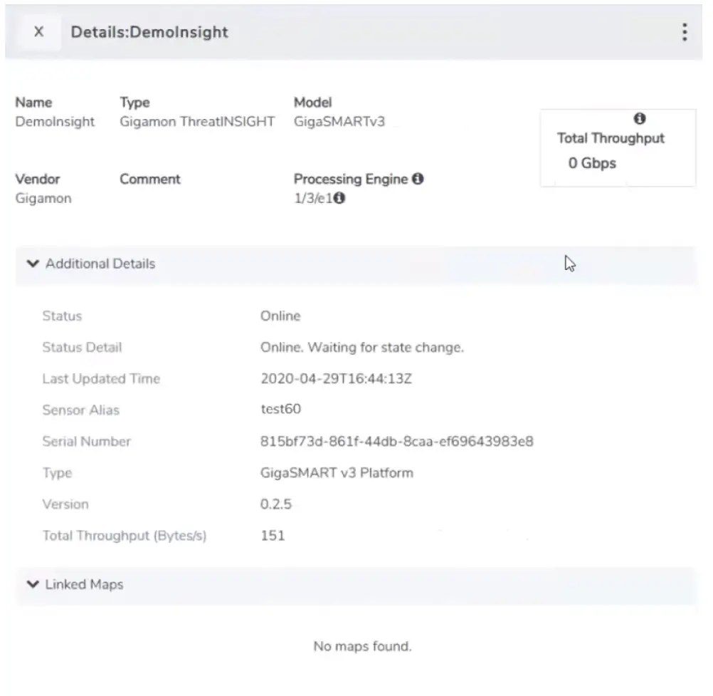 Gigamon GigaVUE HC Series ThreatINSIGHT Sensor fig 3