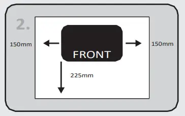 F2 FIRES Vue Portrait 5kW Multi Fuel Free Standing - figure 2