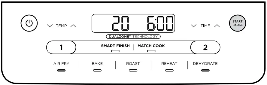 NINJA DZ090 Series Foodi 2 Basket Air Fryer - Fig 10