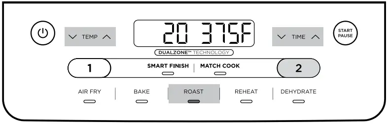NINJA DZ090 Series Foodi 2 Basket Air Fryer - Fig 2