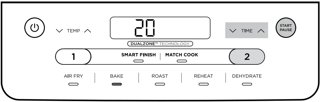 NINJA DZ090 Series Foodi 2 Basket Air Fryer - Fig 23