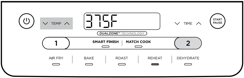 NINJA DZ090 Series Foodi 2 Basket Air Fryer - Fig 30
