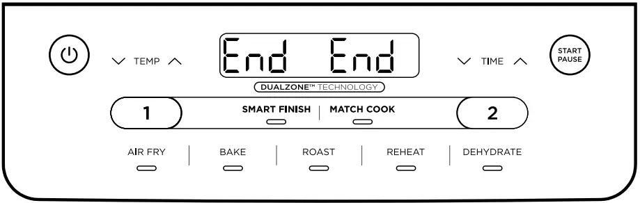 NINJA DZ090 Series Foodi 2 Basket Air Fryer - Fig 4