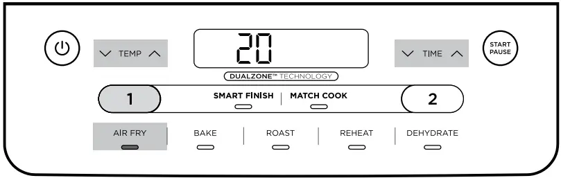 NINJA DZ090 Series Foodi 2 Basket Air Fryer - Fig 5