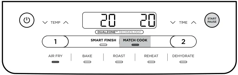 NINJA DZ090 Series Foodi 2 Basket Air Fryer - Fig 6