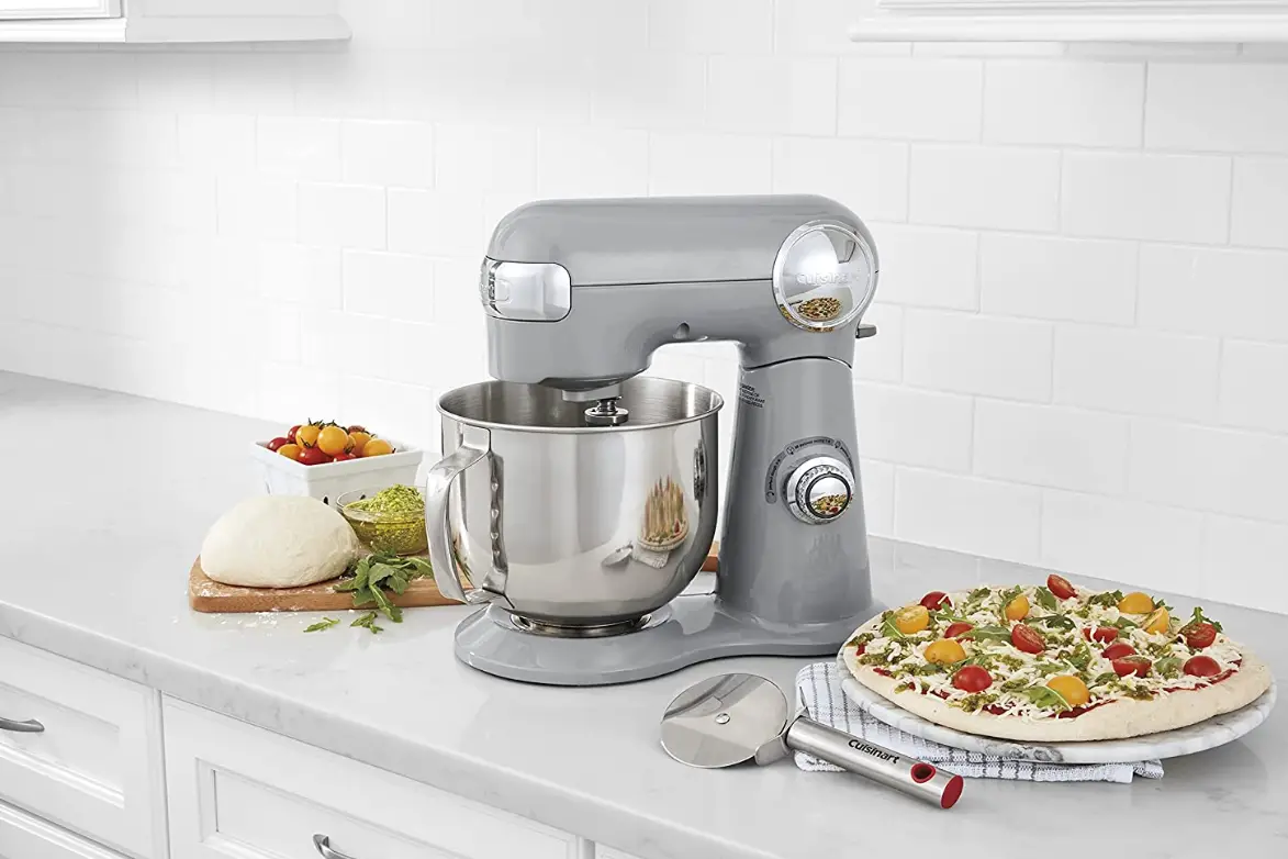 Cuisinart SM-50GR Precision Master 5.5-Quart 12-Speed Stand Mixer with Mixing Bowl