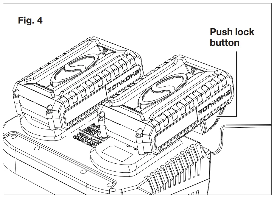 SUNJOE 24V X2 OGV 2 IN 1 CORDLESS VACUUM Plus MULCHER - fig 4