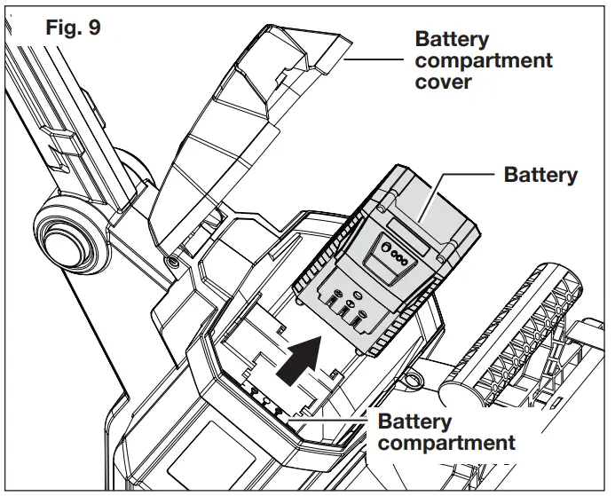 SUNJOE 24V X2 OGV 2 IN 1 CORDLESS VACUUM Plus MULCHER - fig 9