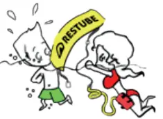 RESTUBE Lifeguard Self Inflating Rescue Buoy - Fig 7