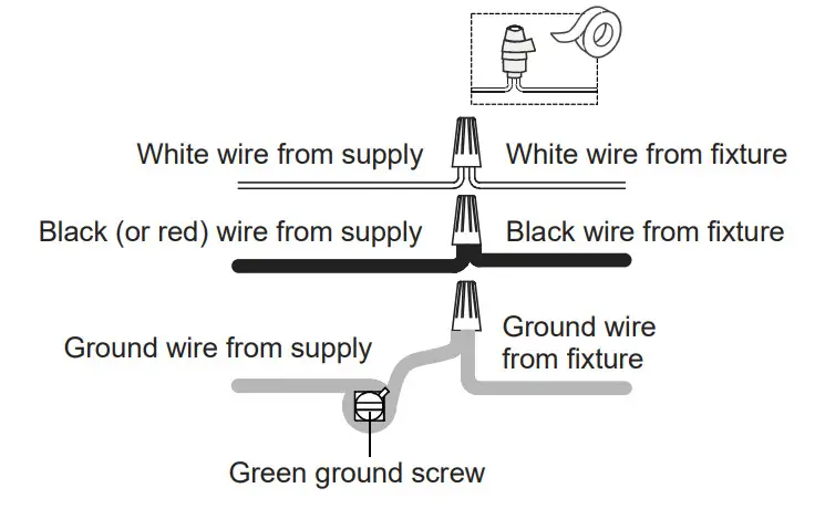 QUOIZEL Ojai 5-Light Matte Black Linear Chandelier with Glass Shades - INSTALLATION 5