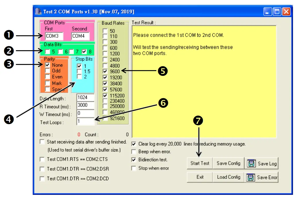 ICPDAS PCIe S118 Serial Communication Card-Connector 10