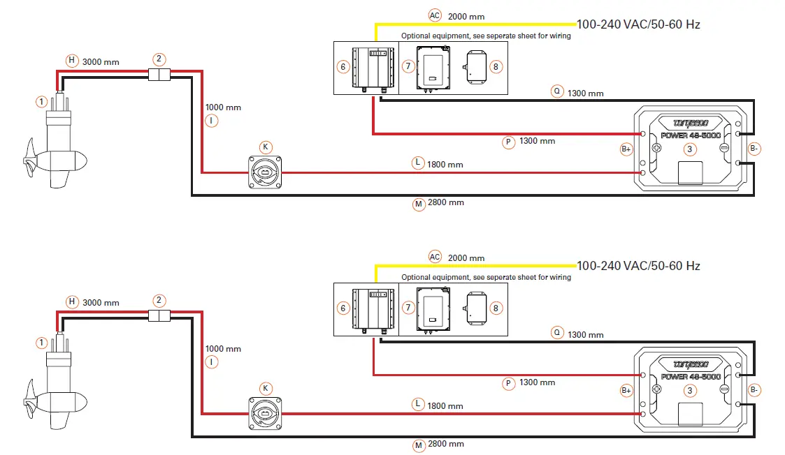 torqeedo I34 Power Cable Connection 1