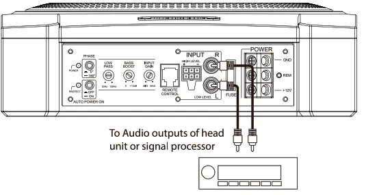 Lanzar SBA10A 10 Inch 900 Watts Low-Profile Active Amplified Car Audio Subwoofer System - 3