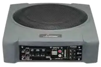 Lanzar SBA10A 10 Inch 900 Watts Low-Profile Active Amplified Car Audio Subwoofer System - 7