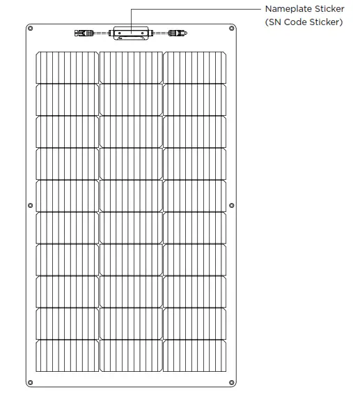 ECOFLOW 100 W Flexible Solar Panel - Solar Panel