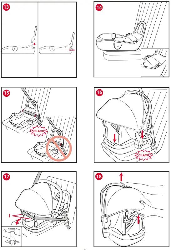 chicco kaily Car Seat with Base - figer4