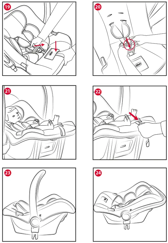 chicco kaily Car Seat with Base - figer5